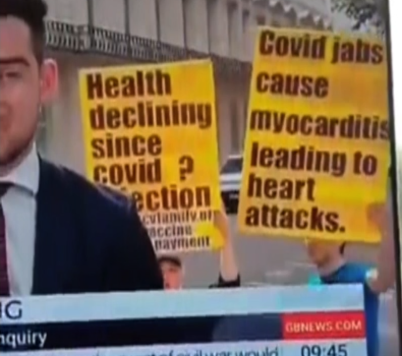 Protesters Expose Covid Injection Scam